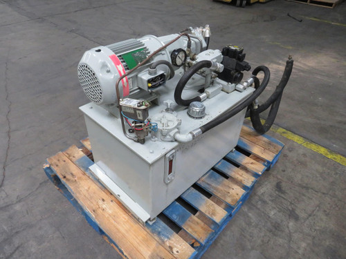 PARKER D1VW4CNYC 70 HYDRAULIC PUMP SYSTEM 5 HP T191545