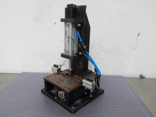 FESTO DNC-50-80-PPV-A-QS2 PPV-A-S2-Q PNEUMATIC PUNCH MANUAL PRESS M2183