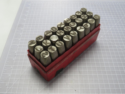LETTER MARKER STEEL STAMPS 12.5 MM T191744