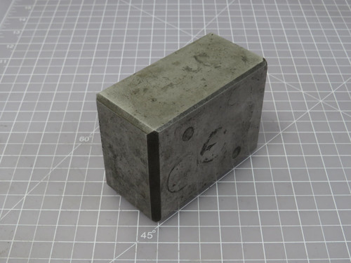 CTM GUN DRILL 4 IN X 4 IN X 3 IN BASE BLOCK FOR METALWORKING T191751