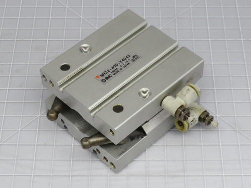 SMC MHZ2-40D-X4043 LINEAR GUIDE AIR GRIPPER T191790