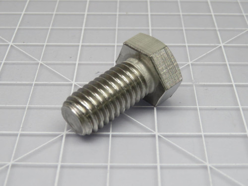 LOT OF 50 DOTTIE MBS121 1/2 X 1 HEX HEAD FULLY THREADED STAINLESS STEEL TAP BOLT T192200