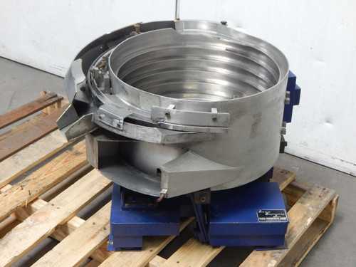 Service Engineering 3/82 111555  Stainless Steel Vibratory Bowl Feeder 18"  For Sale