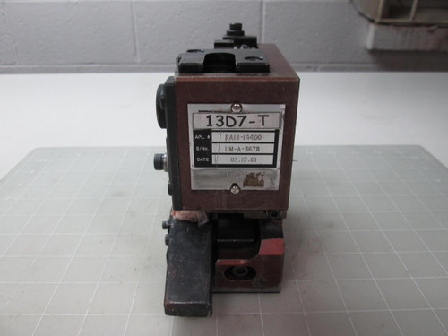 TOYOJAMCO RA18-14400 UM-A-3678 DIE PRESS APPLICATOR T51959