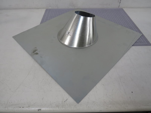 Lot of 10  RM-007357-400  4 Inch Galvanized Pipe Flashing  For Sale