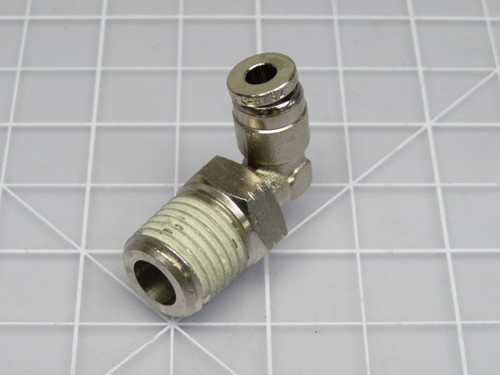 LOT OF 4 NUMATICS INB109-532-021 MALE SWIVEL ELBOW T192846