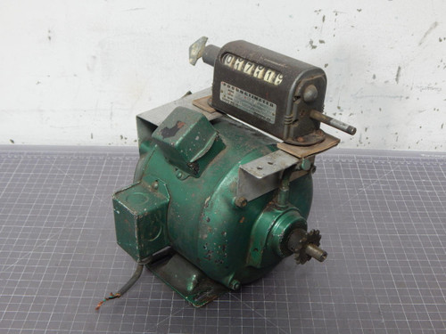 Century Durant DM-636-AA4-10AF  Direct Current Motor With Durant Productimeter  For Sale