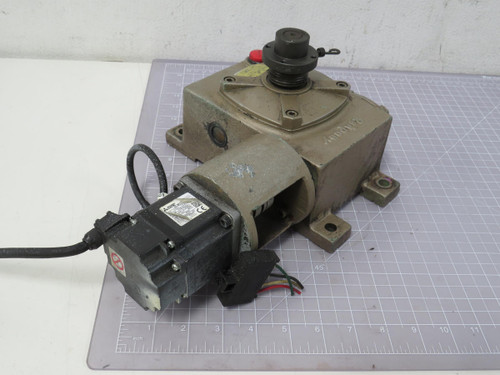 Mitsubishi HG-MR23  AC Servo Motor w Bellpony Rotary  For Sale