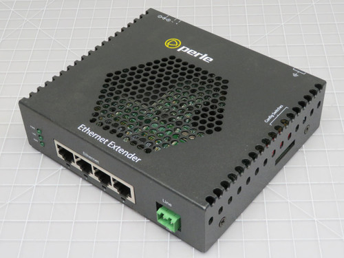 Perle eX-4S110-TB-XT 06003760 Ethernet Extender 9-30 VDC 0.5Amp  For Sale