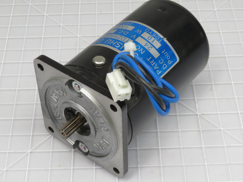 Tokushu Denso TD2586G-24F  Gear Motor 24 VDC 10 Watts  For Sale