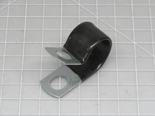 Lot of 25  32585  3/4 Dia 3/8 MTG Nole Wire Tube Clip Closed Type  For Sale