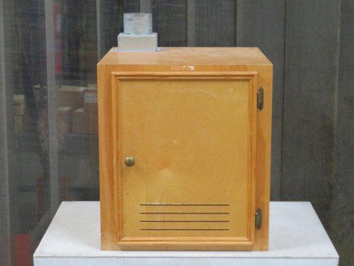 Wood Cabinet for Lab or Industrial Space 20x21x22  For Sale