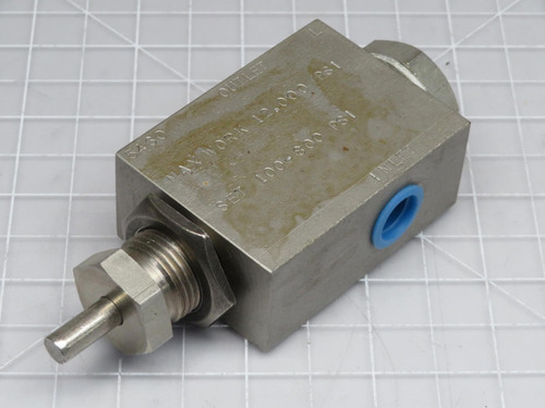 Chemquip Products PLV-5460  Valve Pressure Limiting SS Max Pre   For Sale