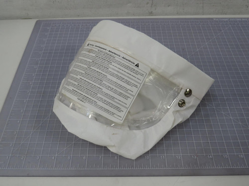 Lot of 8 Honeywell PA202  Face Shield w Neck Seal Respiratory Head Cover Safety Mask  For Sale