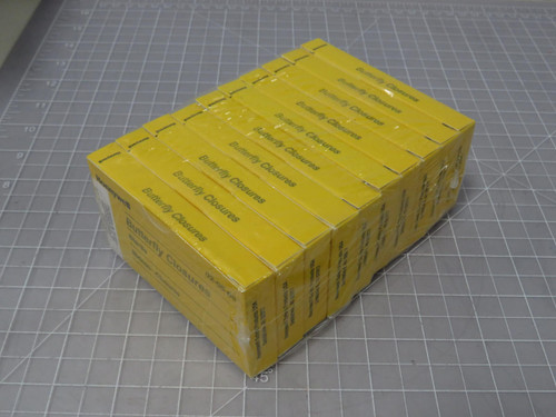 Lot of 100 Honeywell 020566  Butterfly Closures (100 packs)  For Sale
