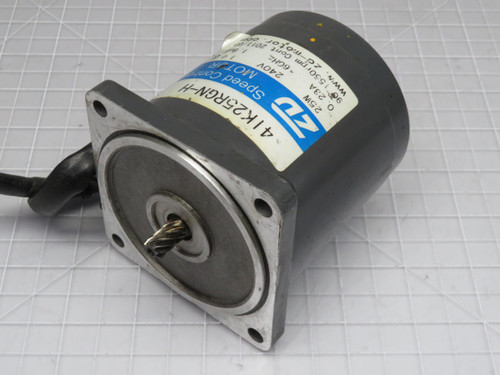 ZD Motor 4IK25RGN-H  Speed Control Motor 25W 0.23Amp  For Sale