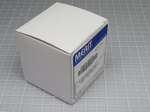 Lot of 100 Merit 08834180064  Cartridge Roll 1/4X1X1/8 120ARB  For Sale