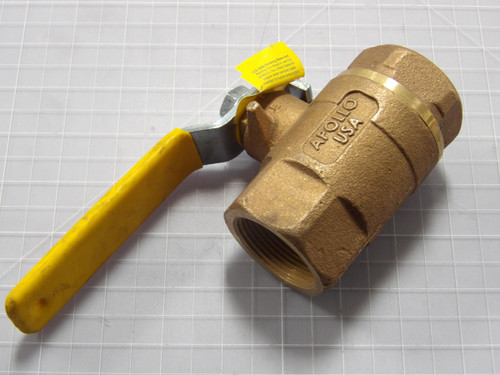Apollo 70-106-01  Bronze Threaded Standard Ball Valve-Handle 1.5 IN  For Sale