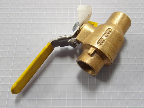 Apollo 70-206-01  1-1/4 in Bronze Solder Ball Valve  For Sale