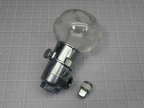 Trico 1704039  1/4 NPT Outlets Opto-Matic Constant Level  4 oz Glass Res Watchdog  For Sale