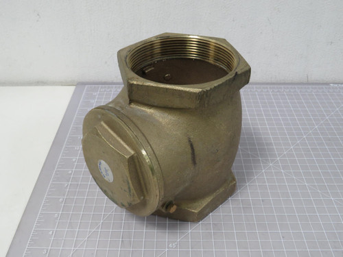 4 in 200 WOG Brass Valve   For Sale