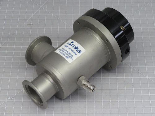 MKS 152-0040K-S02 VACUUM VALVE W/KF VCR4M 180 T195996