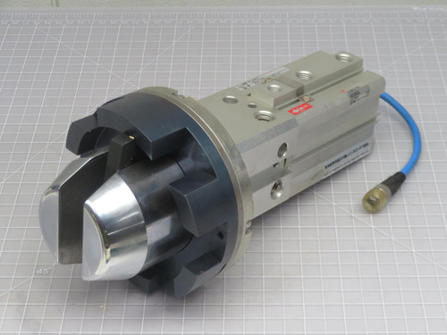 SMC CLKQP50-778-DCL6000L DOUBLE ACTING PNEUMATIC CLAMP CYLINDER T195999