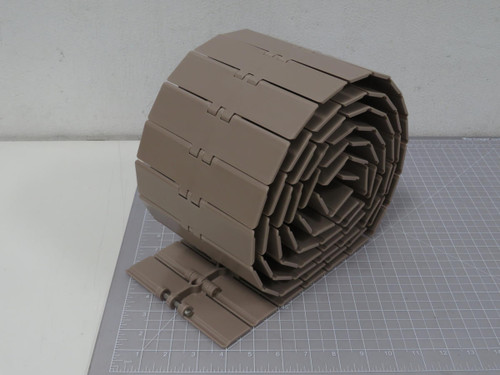 REXNORD 10177689 SIDE-FLEXING MATTOP & TABLE TOP CHAINS LF820-6 IN BROWN COLOR T196031