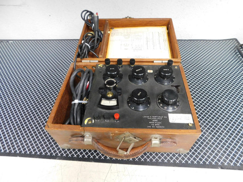 LEEDS & NORTHRUP KS 9470 NULL VOLTAGE TEST SET M3012