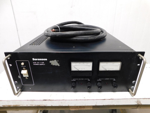 Sorensen  DCR 20-115B  DC power Supply 0-20V 0-115A  For Sale