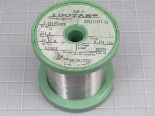 Isabellenhutte  621822 211537-02 Type Rd.bl.w 116.8 Ohm/ft   For Sale