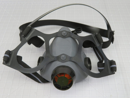 Lot of 12 Honeywell  5501R95S  Half Mask with OV Cartridges and R95 Filters  For Sale