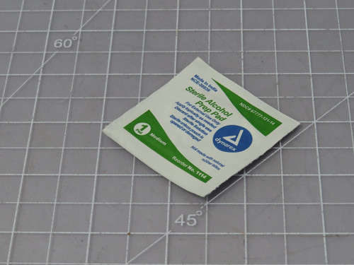 Lot of 24 Dynarex 1114  Sterile Alcohol Prep Pad  For Sale