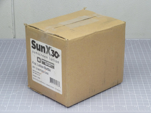 Lot of 12 SunX30+ 122019  Sunscreen Lotion 4 oz Lotion Bottle   For Sale