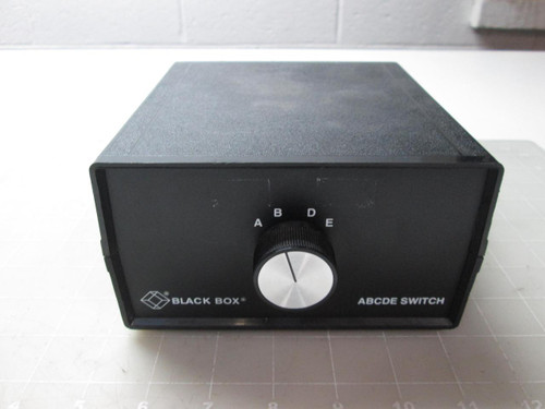 BLACK BOX SW058A-FFFFF ABCDE SWITCH T53987