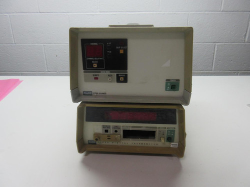 FLUKE 2300 2190A DIGITAL THERMOMETER W/ SCANNER T54155