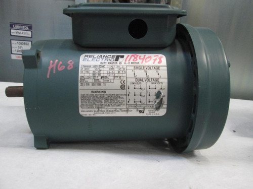 RELIANCE ELECTRIC P56H5069V 1/2 HP AC MOTOR ED56C