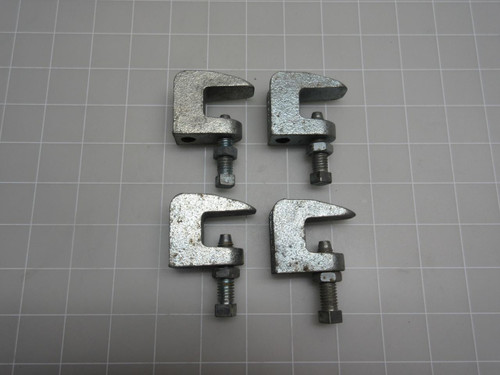 LOT OF 4 PHD 4IP WIDE MOUTH BEAM CLAMP T55705