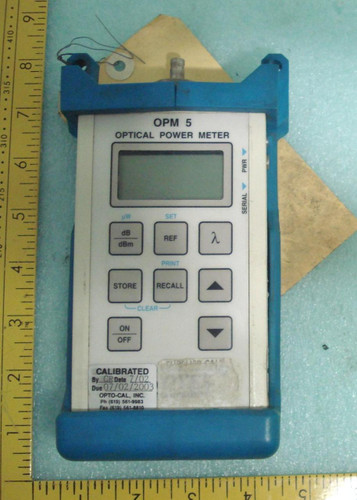 NOYES OPM 5-2 OPTICAL POWER METER T8150
