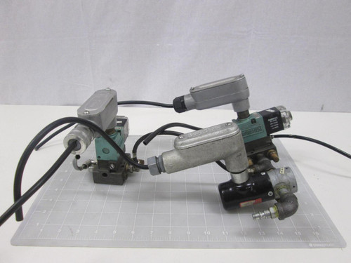 LOT OF 3 NUMATICS 227-833B 250E1-3 10 20 26 E30640 SOLENOID VALVE 100/115VAC 50/60 HZ 1/2"LB T56759