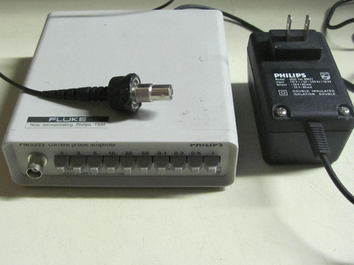 FLUKE PM9355 CURRENT PROBE AMPLIFIER T4264