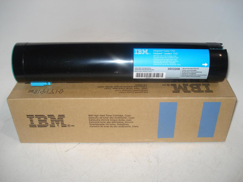 IBM 39V2208 HIGH YIELD TONER CARTRIDGE CYAN T6154