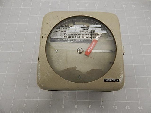 DICKSON 085469 SC4-12CF-6-7 CHART RECORDER T58344