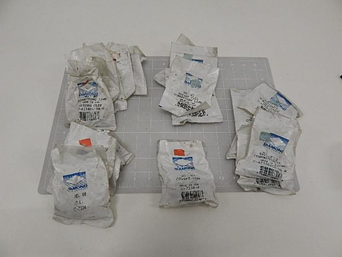 LOT OF 18 DIAMOND C-423302CL-08-P C-4233CL-08-P C-7334-P C-4334CL-08-P C-7334 MIXED CONNECTING LINKS T58106