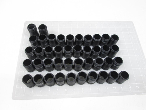 LOT OF 42 COSMICAR EXTENSION TUBE SET 40MM T58799