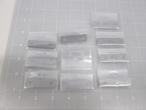 LOT OF 10 69357-301-005 10715-301-01 29.2G METAL PIECES T59800