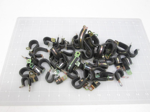 LOT OF 59 UMPCO MISCELLANOUS MILITARY CLAMP LOOPS T59825
