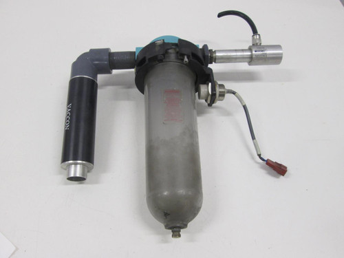 VACCON T34-08-Q02 J99 PNEUMATIC FILTER REGULATOR ASSEMBLY T60372