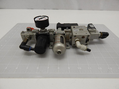 SMC VHS2500-02-X116 AR2000-02 AL2000-02-3C AV2000-02-3DZ VALVE ASSEMBLY T60399