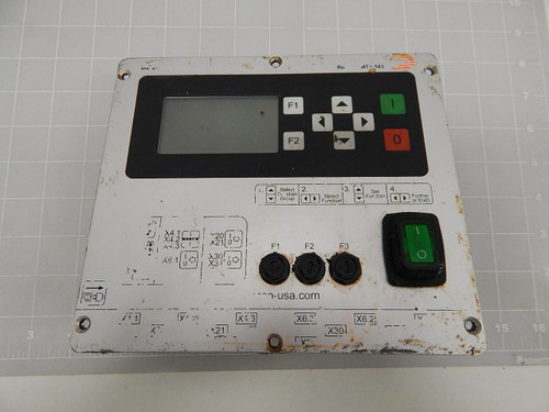 REO MTS443 THYRISTOR CONTROLLER FOR VIBRATORY FEEDER FRONT PANEL T60407